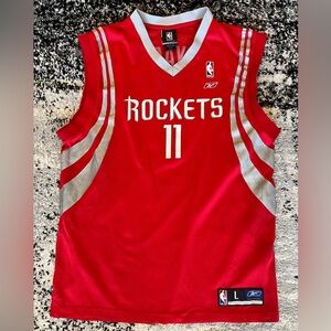 VINTAGE Reebok Houston Rockets Jersey - Yao Ming 11 - Size Large